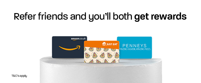 Clear Refer a Friend Landing Page Banner